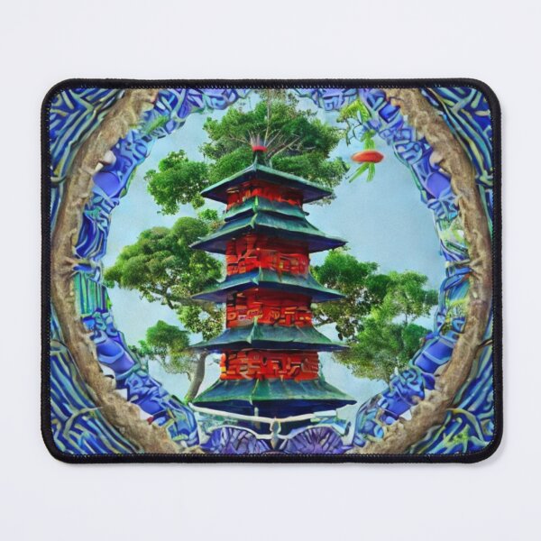 Item preview, chinese pagoda design designed and sold by ruiztiger70.