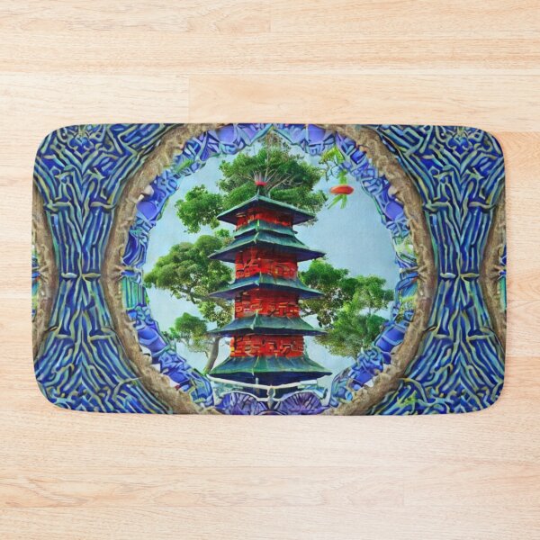 Item preview, chinese pagoda design designed and sold by ruiztiger70.