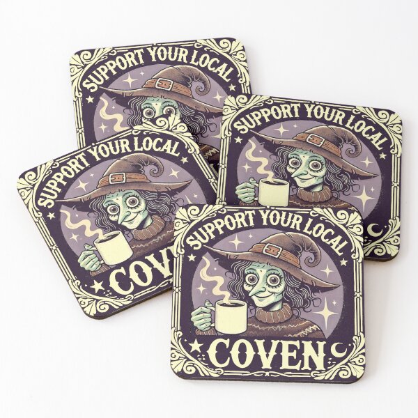 Item preview, Support you local coven  designed and sold by Inadesignstore.