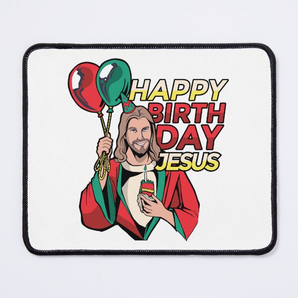 Item preview, Happy Birthday Jesus Christmas Celebration Design designed and sold by DrawHandArt.