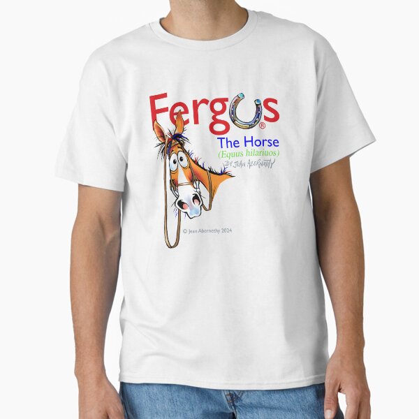 Item preview, Fergus (Equus hilarious) designed and sold by Jean Abernethy.
