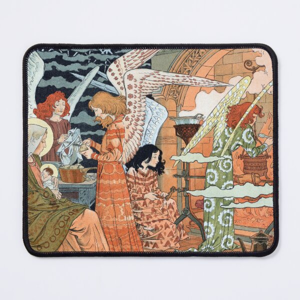 Item preview,  Vintage Christmas Illustration | Eugène Grasset designed and sold by LaMadeleine.