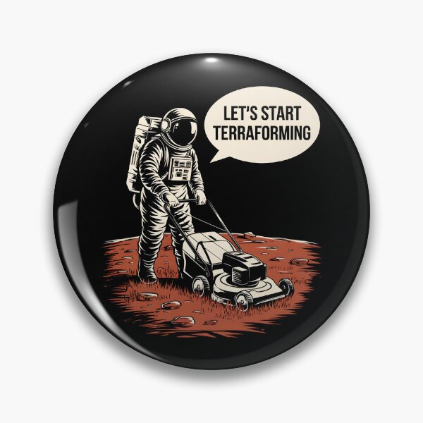 Item preview, Let's start terraforming designed and sold by GGZebra.
