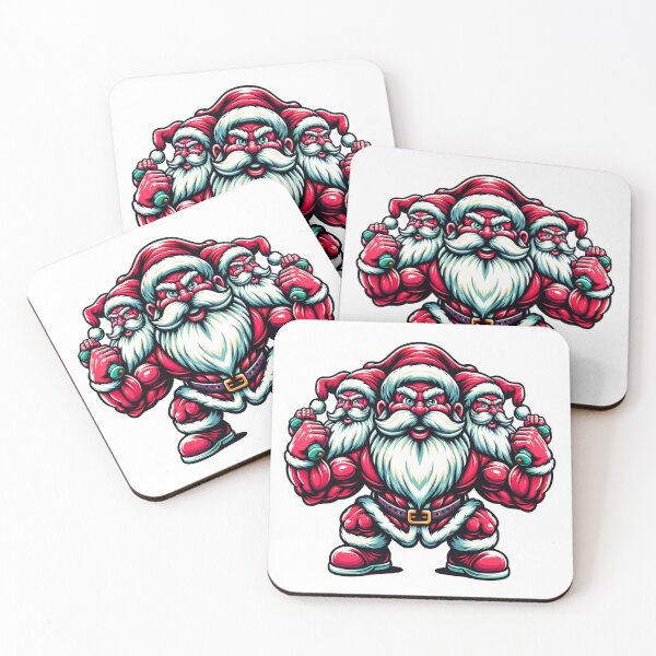 Item preview, Bodybuilder Santa Claus, Gym Fitness designed and sold by DSoriaDesign.