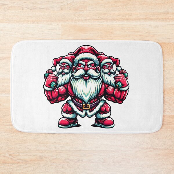 Item preview, Bodybuilder Santa Claus, Gym Fitness designed and sold by DSoriaDesign.