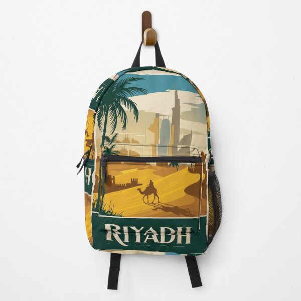 Item preview, Riyadh Vintage Travel Poster designed and sold by TravelerRat.