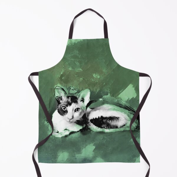 Item preview, FERN GREEN, OLIVE GREEN AND DUSTY GREEN CORNISH-REX IN LEAVES AND GRASS designed and sold by Most1234.