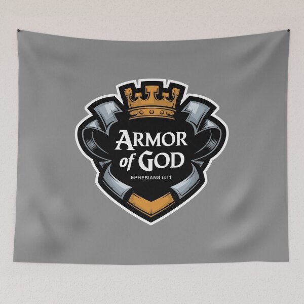 Item preview, Armor of God Medieval Crest designed and sold by digitalscrabble.