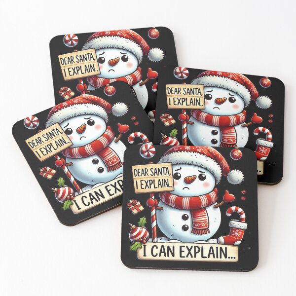 Item preview, Dear Santa, I Can Explain designed and sold by Aredbox.