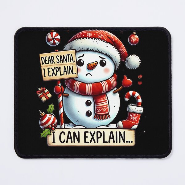 Item preview, Dear Santa, I Can Explain designed and sold by Aredbox.