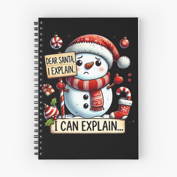 Item preview, Dear Santa, I Can Explain designed and sold by Aredbox.