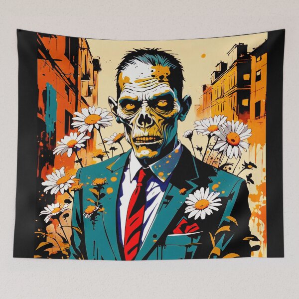 Item preview, Zombie Zumbi Graffiti  v2 designed and sold by Helios Be. Lavsh.