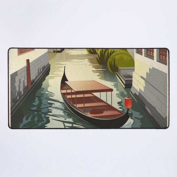Item preview, Suzhou Vintage Travel Poster designed and sold by TravelerRat.