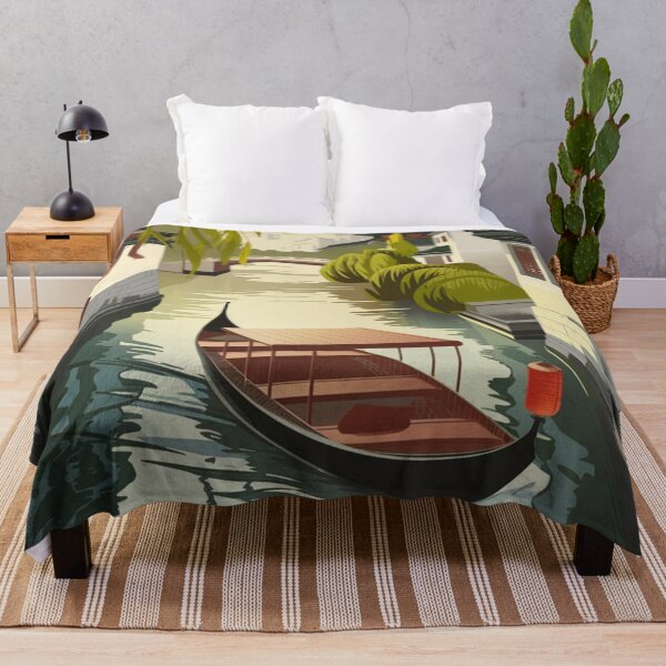 Item preview, Suzhou Vintage Travel Poster designed and sold by TravelerRat.