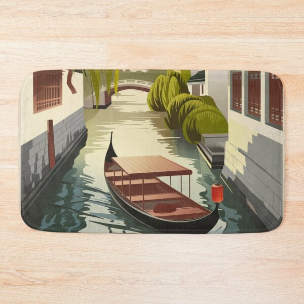 Item preview, Suzhou Vintage Travel Poster designed and sold by TravelerRat.