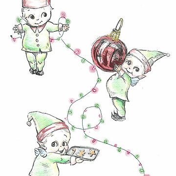 Artwork thumbnail, A Very Kewpie Christmas by catedolphinart