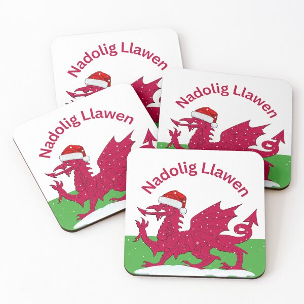 Item preview, Happy Christmas Welsh Dragon. designed and sold by KaonaDesigns.