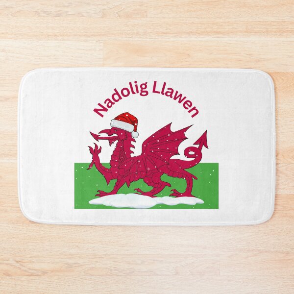 Item preview, Happy Christmas Welsh Dragon. designed and sold by KaonaDesigns.