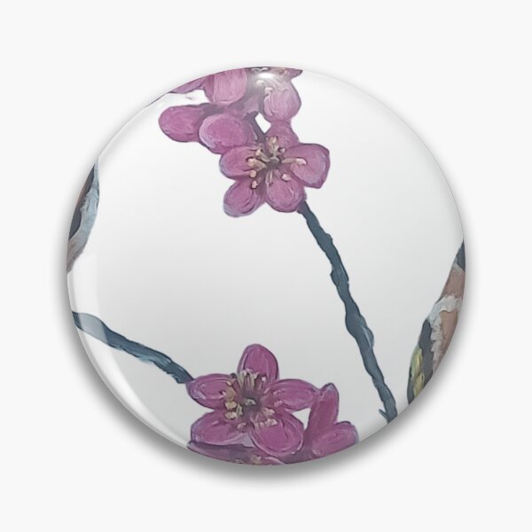 Item preview, Goldfinches With Blossom designed and sold by Lisa Enright.