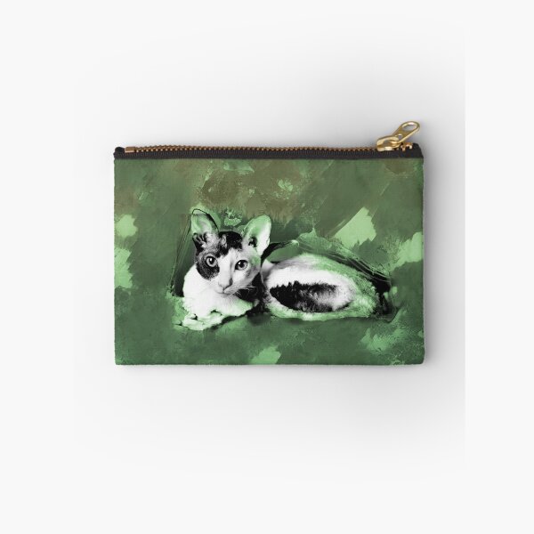 Item preview, OLIVE GREEN, BROWN, FERN GREEN AND DUSTY GREEN CORNISH-REX IN LEAVES AND GRASS designed and sold by Most1234.