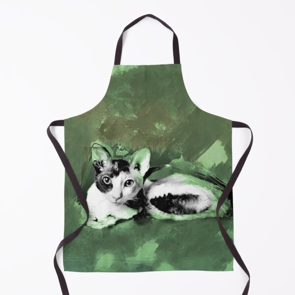 Item preview, OLIVE GREEN, BROWN, FERN GREEN AND DUSTY GREEN CORNISH-REX IN LEAVES AND GRASS designed and sold by Most1234.