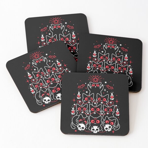 Item preview, Gothic Christmas Kittens designed and sold by Snouleaf.