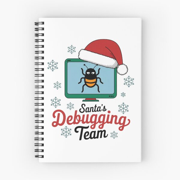 Artikelvorschau, Santas Debugging-Team entworfen und verkauft von Situstshirts.