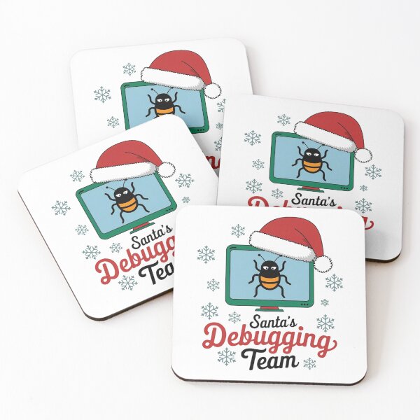 Item preview, Santa's Debugging Team designed and sold by Situstshirts.