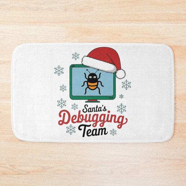 Item preview, Santa's Debugging Team designed and sold by Situstshirts.