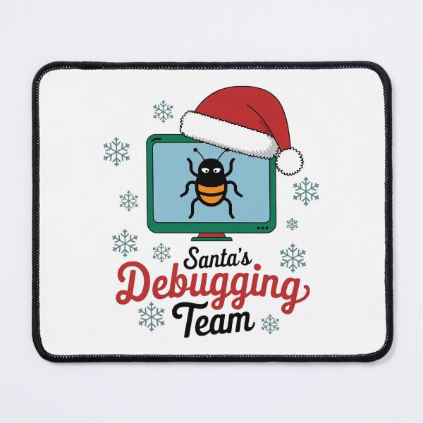 Item preview, Santa's Debugging Team designed and sold by Situstshirts.