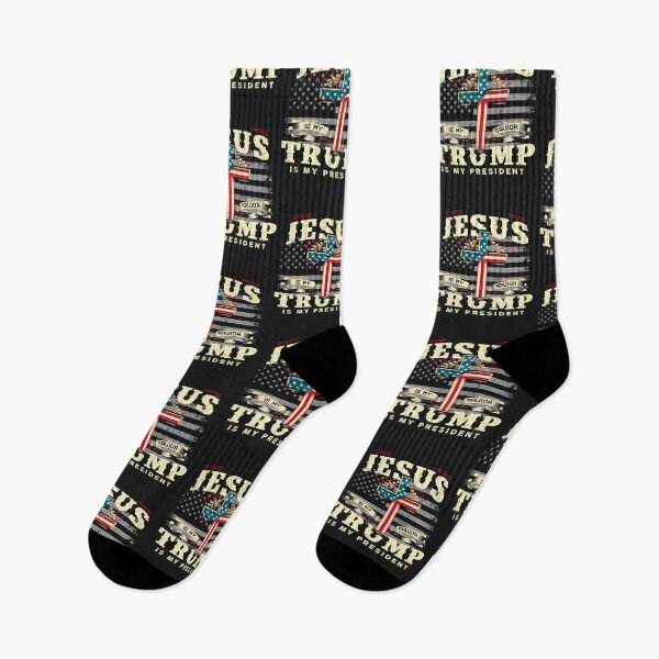 Item preview, Jesus my saver Trump my president support 47th  USA flag designed and sold by erozzz.