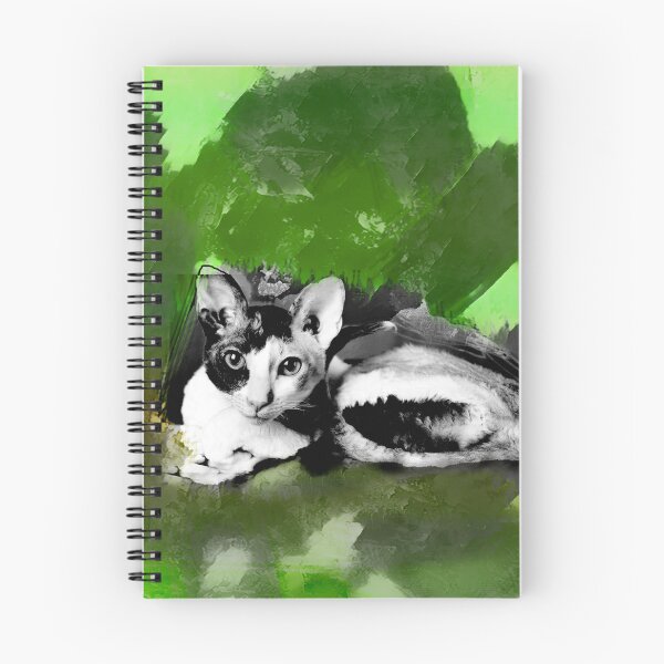 Artikelvorschau, HELLGRÜN, DUNKELGRÜN, APFELGRÜN, SALBEIGRÜN, BRAUNGRAU UND ORANGE CORNISH-REX IN BLÄTTERN UND GRAS entworfen und verkauft von Most1234.