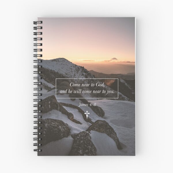Item preview, Come Near To God James 4: 8 Nature Mountain Landscape designed and sold by Jordan Christopher.
