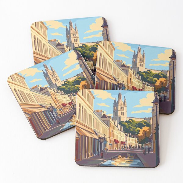 Item preview, Bath Travel Poster, Perfect Gift for Travel Enthusiasts, Vintage Style Wall Art, UK Wall art for home decor, Bath print. Sticker designed and sold by Thegalleryshop1.