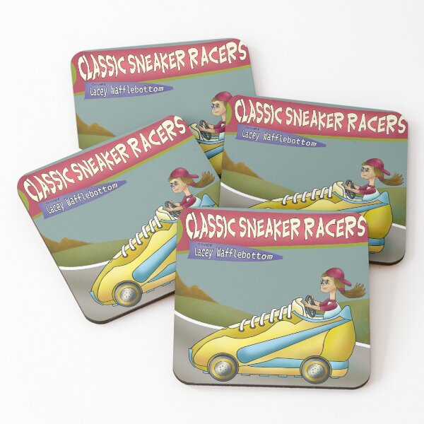 Item preview, Classic Sneaker Racer Team - Driver Lacey Wafflebottom designed and sold by maricablue.
