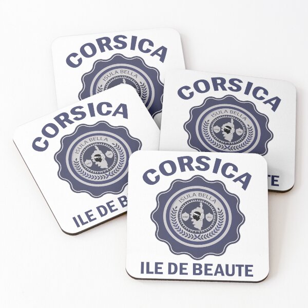 Item preview, Corsica Ile De Beaute Corsica Map Isula Bella Corse France France Corsica  designed and sold by Trenddesigns24.