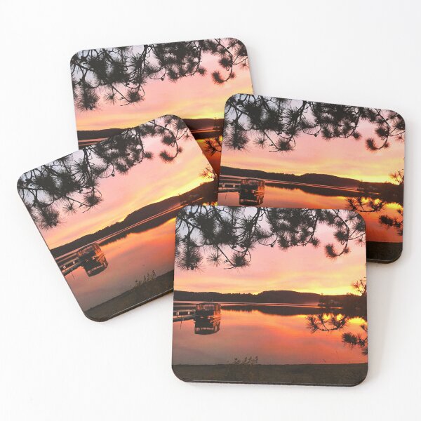 Item preview, Crazy Pink Sunset on the Lake designed and sold by Topmel.
