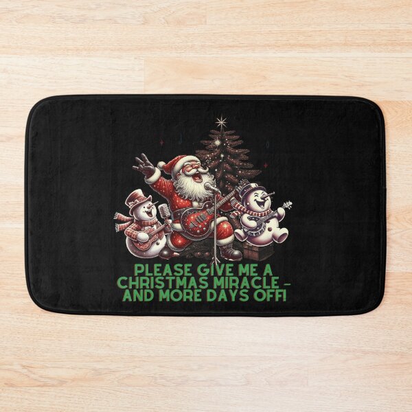 Item preview, Please give me a Christmas miracle – and more days off! designed and sold by Dudiudi.