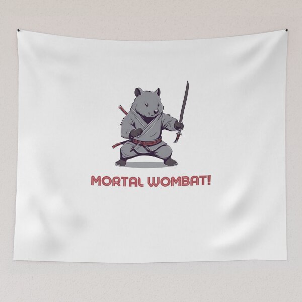 Item preview, Mortal Wombat designed and sold by NicMacTees.