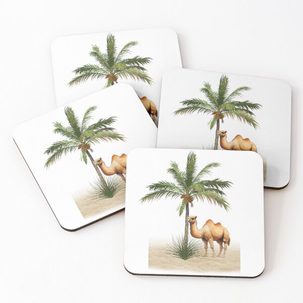 Item preview, Palm Tree and Ship of the Desert designed and sold by Gardenpets.