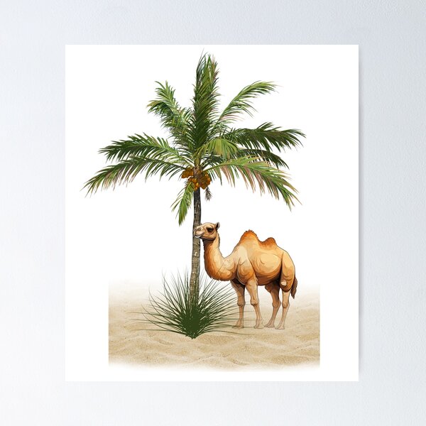 Item preview, Palm Tree and Ship of the Desert designed and sold by Gardenpets.