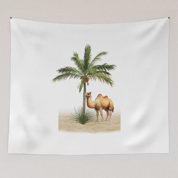 Item preview, Palm Tree and Ship of the Desert designed and sold by Gardenpets.