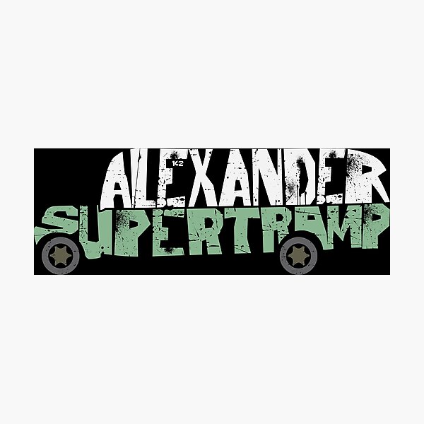 Item preview, Alexander Supertramp Bus designed and sold by The Fonsecastein Shop.