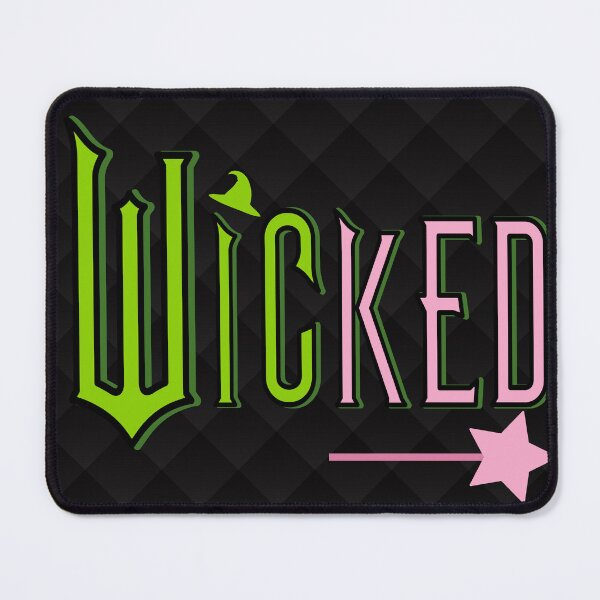 Item preview, Wicked Green Witch Hat and Pink Wand Black Background designed and sold by ModernintheMix.