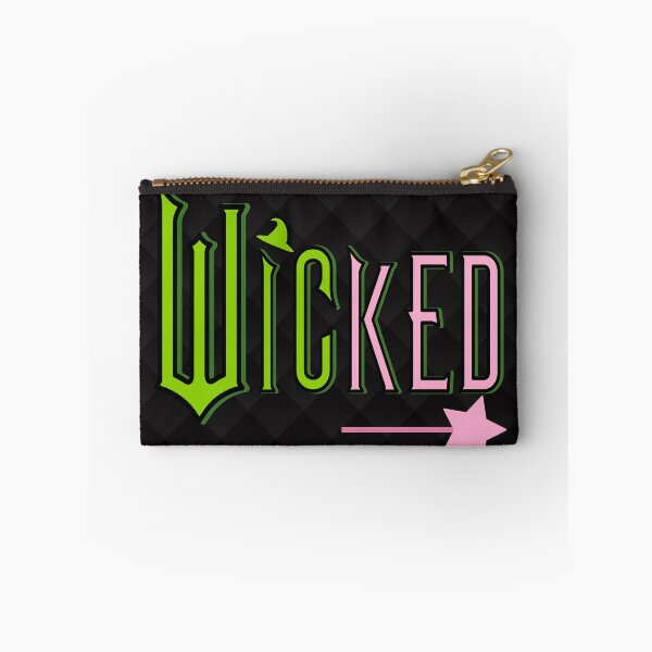 Item preview, Wicked Green Witch Hat and Pink Wand Black Background designed and sold by ModernintheMix.