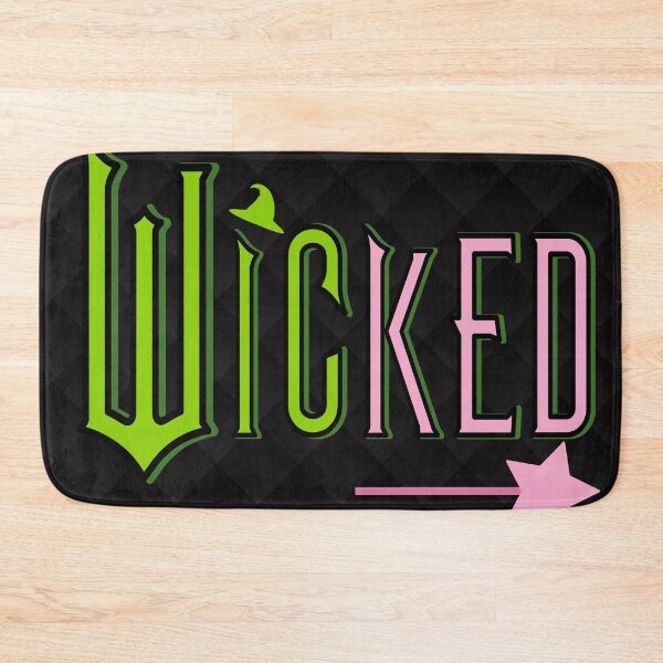 Item preview, Wicked Green Witch Hat and Pink Wand Black Background designed and sold by ModernintheMix.