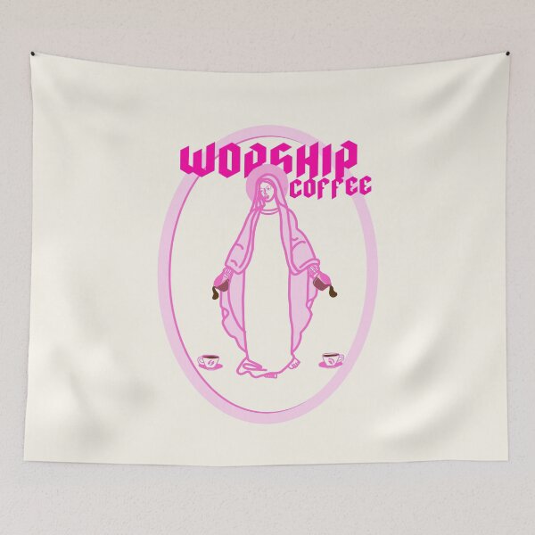 Item preview, Miraculous Medal of Holy Coffee designed and sold by petiteToulon.