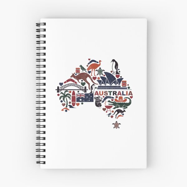 Item preview, moreton island australia flag Travel Australia Map designed and sold by AddlPoolart.