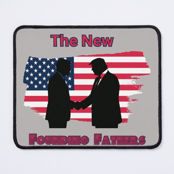 Item preview, Trump 2024 Winner 312, Can You Hear Us Now, The new founding fathers, shaking hands designed and sold by EwaVerse.