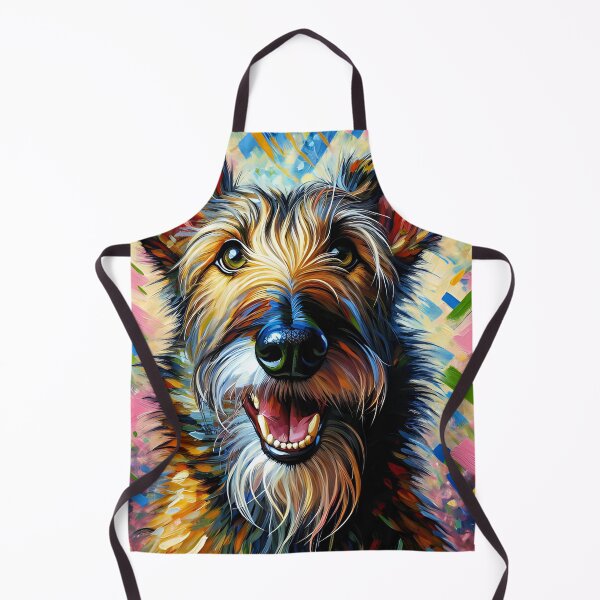 Item preview, Scottish Deerhound Dog Portrait Acrylic Art Print Pet Portrait Gifts for Dog Lovers designed and sold by Puppy Puzzles Plus.